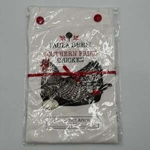 Paula Deen Southern Fried Chicken Recipe Apron Two Pockets NEW